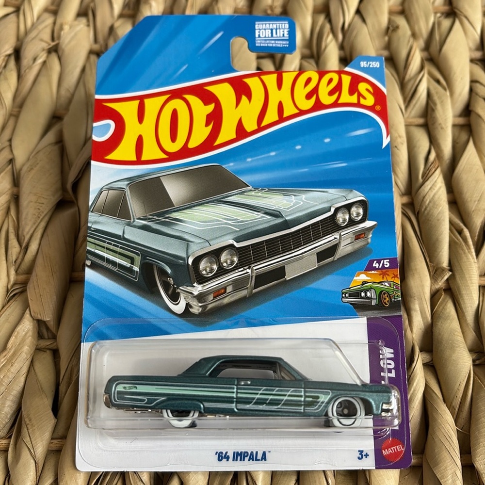 64 Impala 1964 Chevrolet Chevy Hot Wheels Car Hotwheels Mattel 2026 🆕